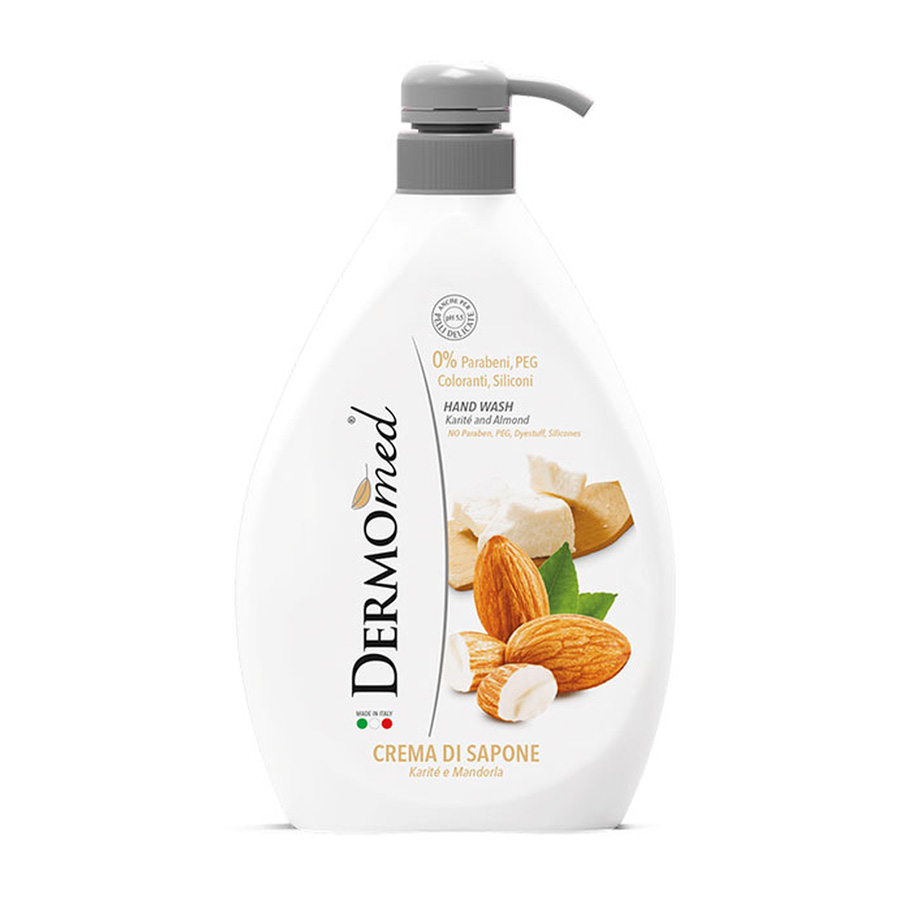 DERMOMED HAND WASH 1 L ALMOND