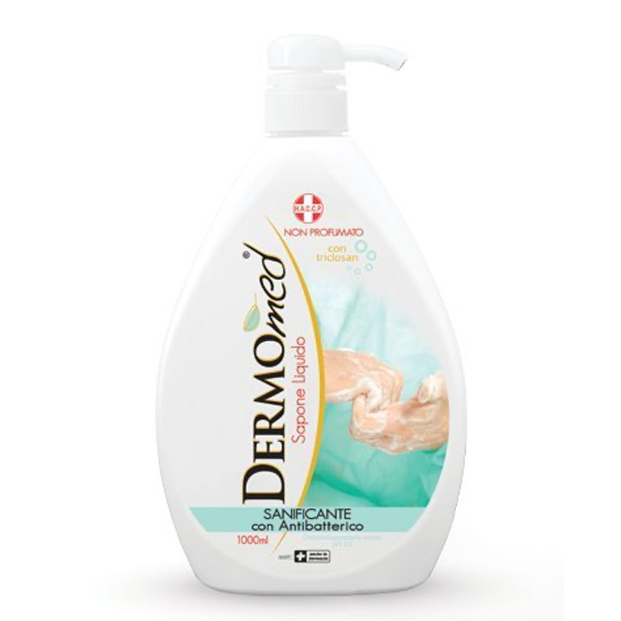 DERMOMED HAND WASH 1 L SANIFYING WITH DISPENSER