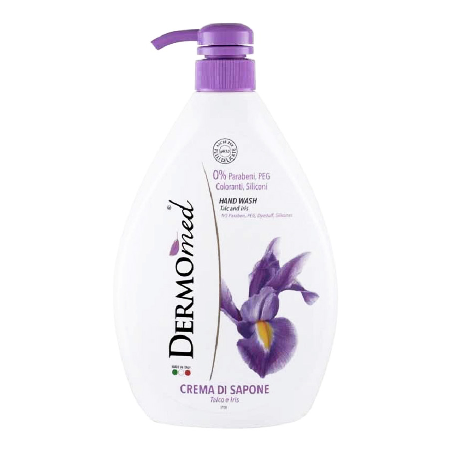 DERMOMED HAND WASH 1 L TALC & IRIS