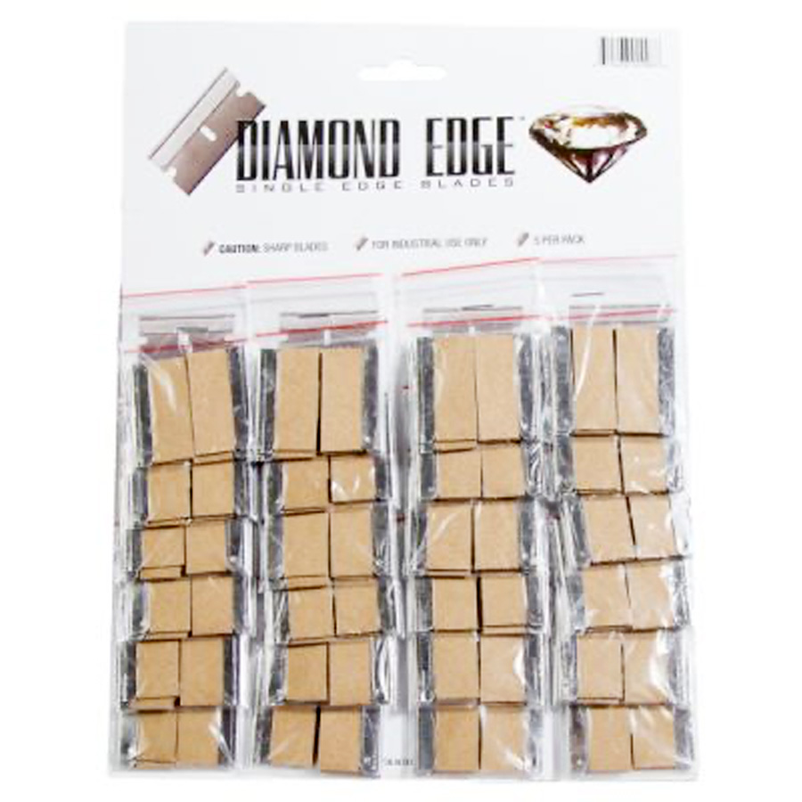 DIAMOND EDGE SINGLE EDGE BLADES 24 CT CARD