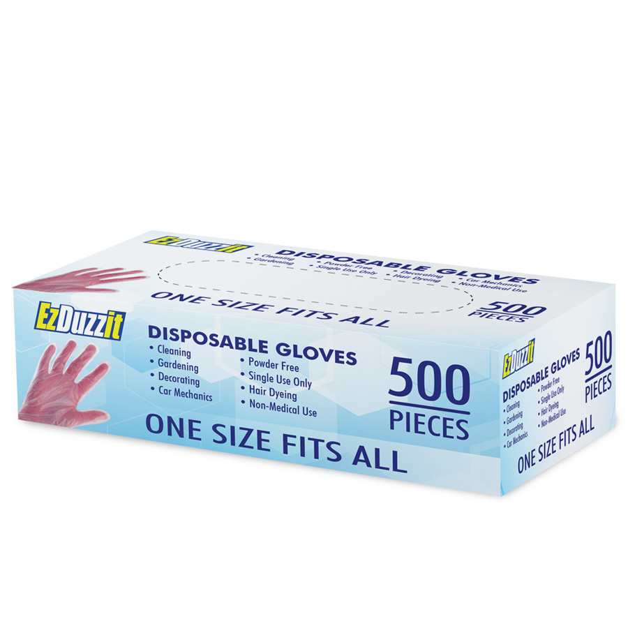 DISP GLOVE 500 CT BOXED