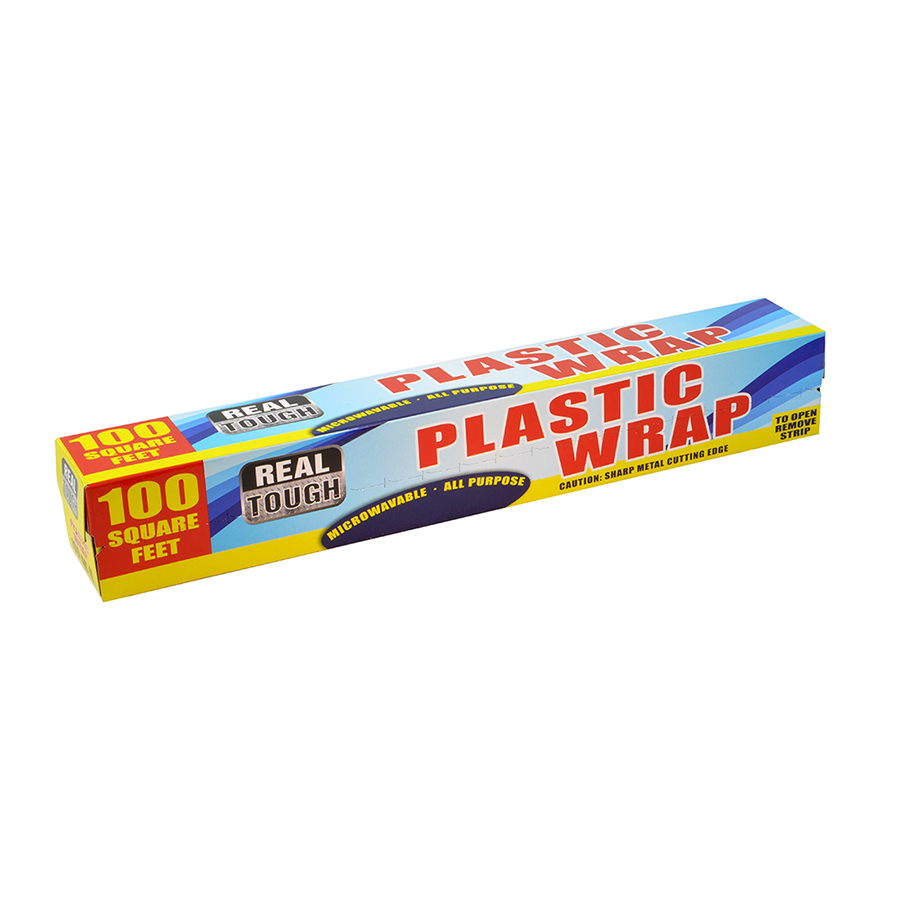 DISPOZEIT /REAL TOUGH PLASTIC WRAP 100 SQFT