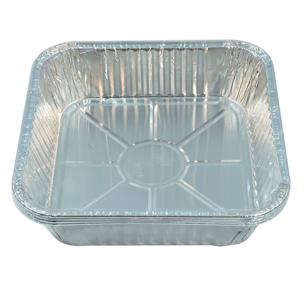 DISPOZEIT ALUMINUM CAKE PAN 8 X 8 INCHES 4 PK