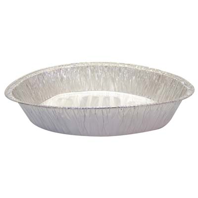 DISPOZEIT ALUMINUM OVAL ROASTER PAN 18.5 X 13.5 X 3.5 INCHES JUMBO