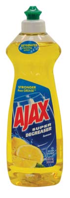 AJAX DISHWASH LIQUID 14 OZ LEMON