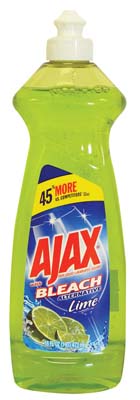 AJAX DISHWASH LIQUID 14 OZ LIME