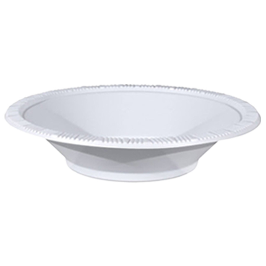 DISPOZEIT PLASTIC BOWL 7 IN 50 CT WHITE