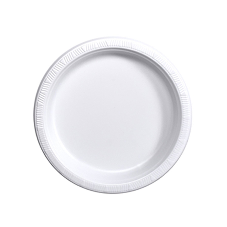 DISPOZEIT PLASTIC PLATE 7 IN 15 CT WHITE
