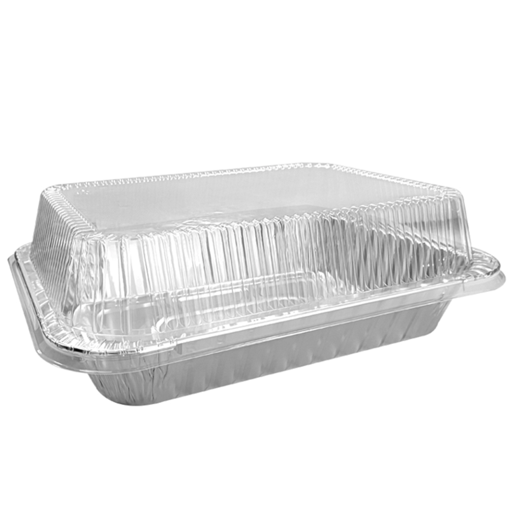 DISPOZEIT ROASTER PAN 17 X 12 X 3.25 IN RECTANGLE WITH DOME LID