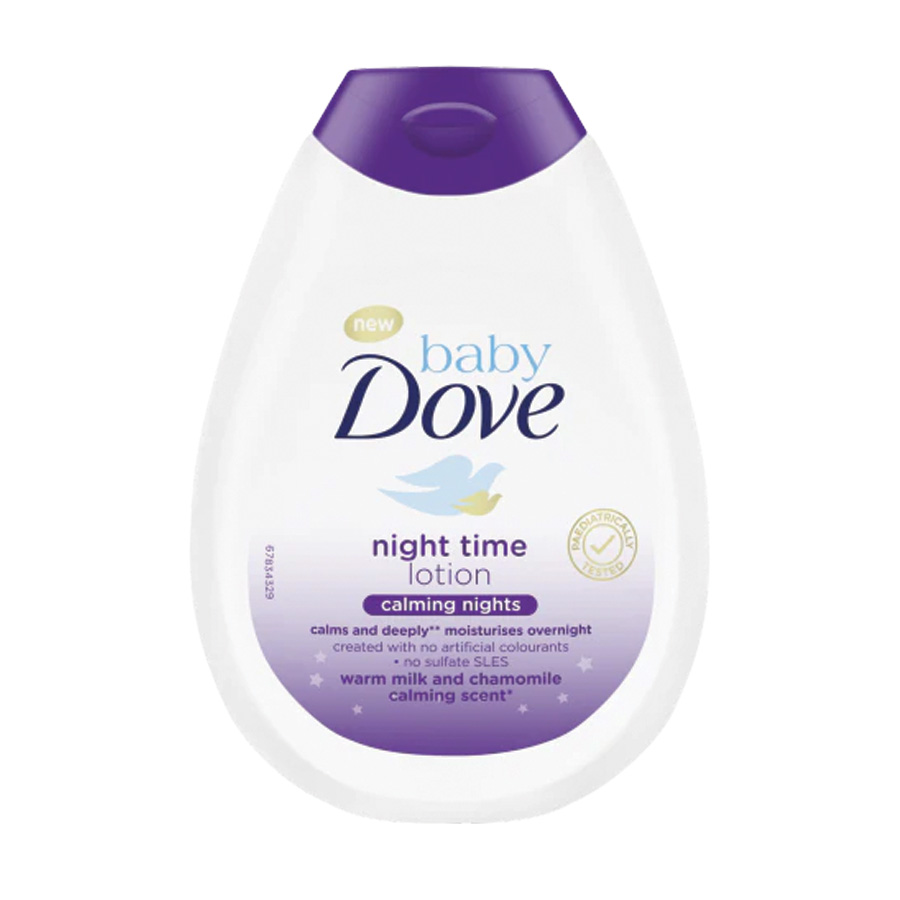 DOVE BABY LOTION 400 ML NAIGHT CALMING MOISTURE