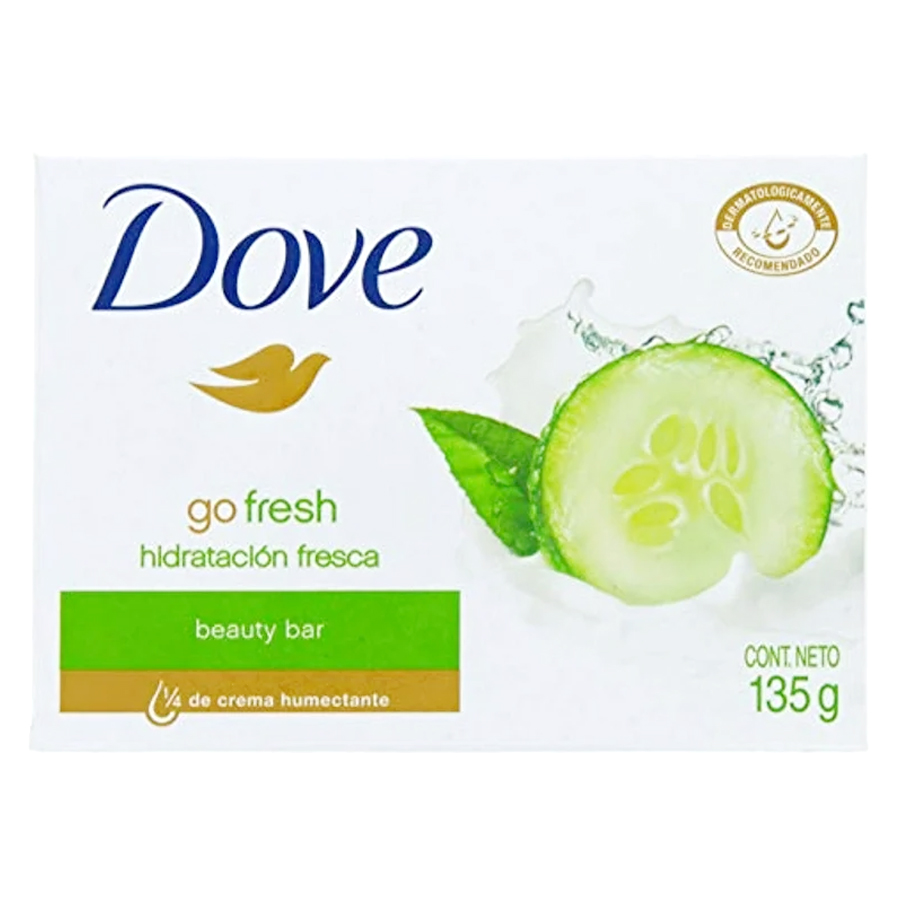 DOVE BAR SOAP 135 G / 4.75 OZ COOL MOISTURE CUCUMBER & GREEN TEA SCENT