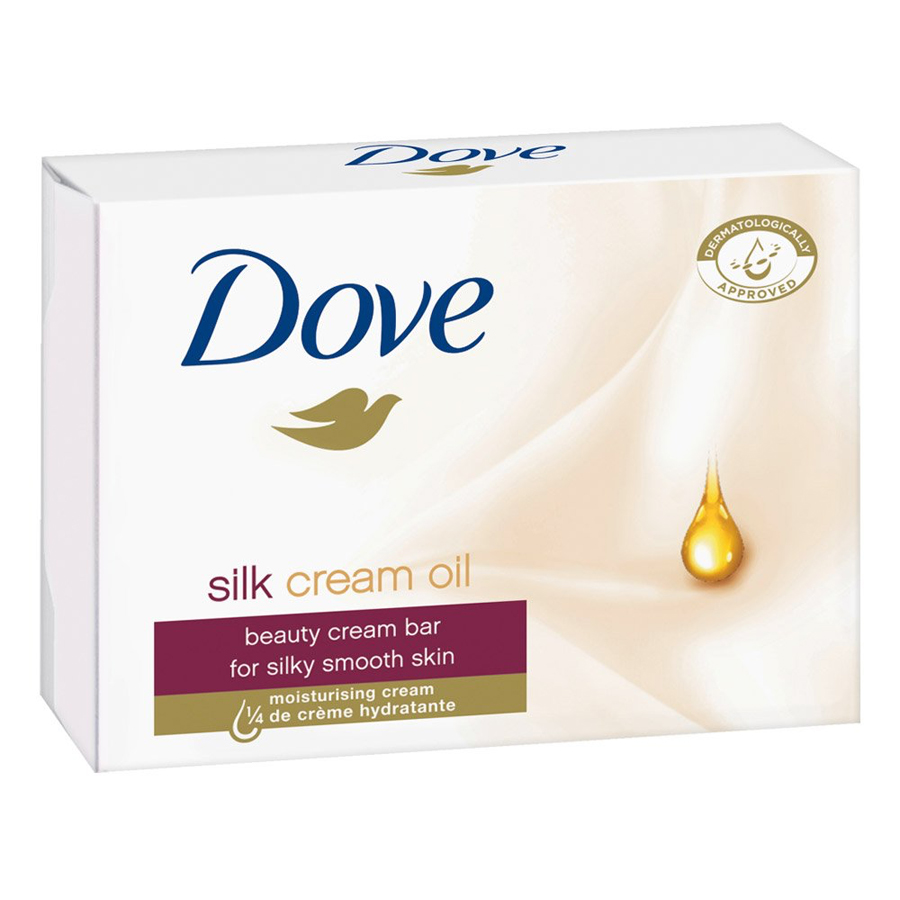 DOVE BAR SOAP 135 G / 4.75 OZ SILK CREAM OIL
