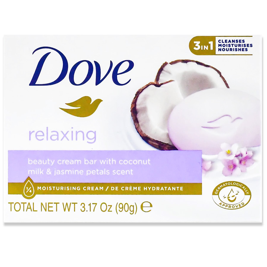 DOVE BAR SOAP 90 G / 3.17 OZ COCONUT MILK