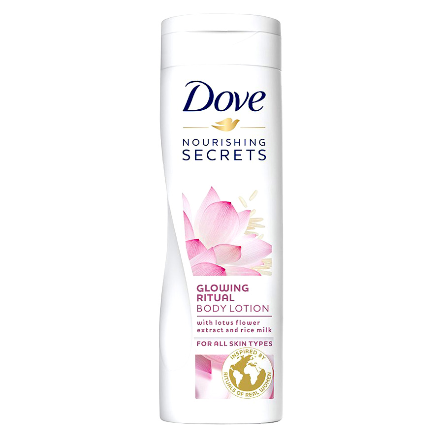 DOVE BODY LOTION 400 ML / 13.5 OZ GLOWING RITUAL