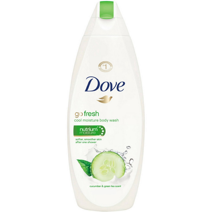 DOVE BODY WASH (USA) 12 OZ / 355 ML COOL MOISTURE