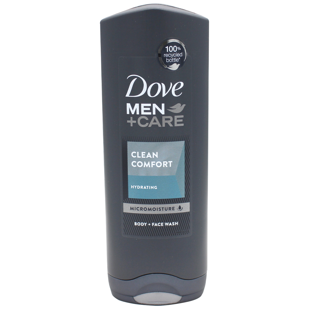DOVE BODY WASH 250 ML / 8.45 OZ MEN+CARE CLEAN COMFORT