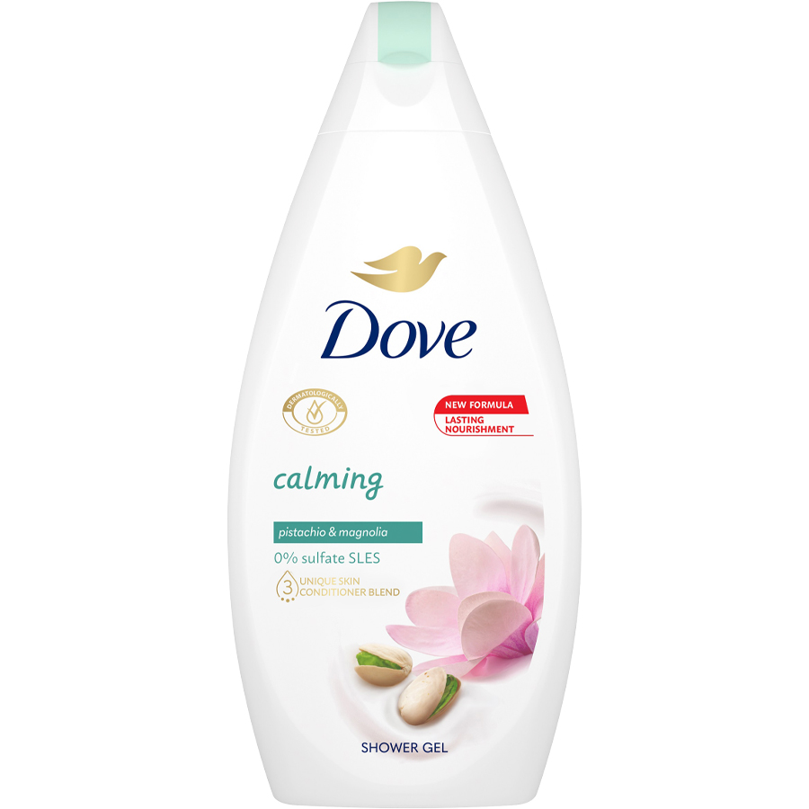DOVE BODY WASH 450 ML / 15.2 OZ CALMING PISTACHIO