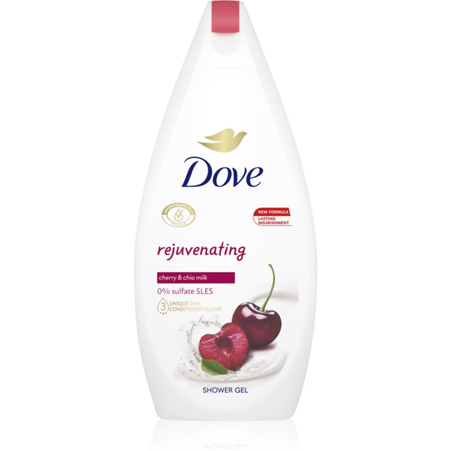 DOVE BODY WASH 450 ML / 15.2 OZ REJUVENATING CHERRY