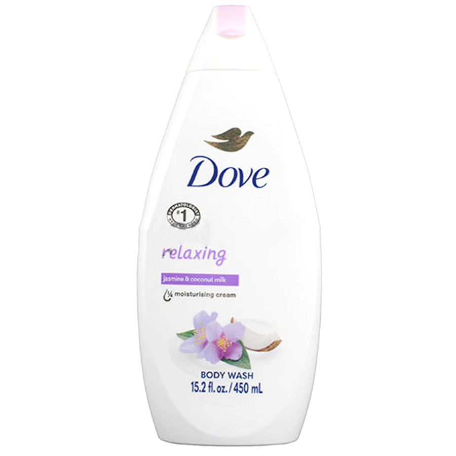 DOVE BODY WASH 450 ML RELAXING