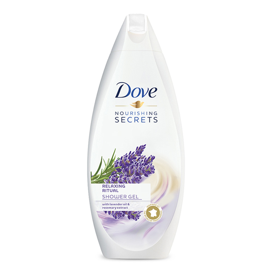 DOVE BODY WASH 500 ML / 16.9 OZ RELAXING RITUAL LAVENDER