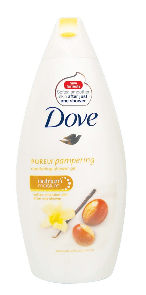 DOVE BODY WASH 500 ML / 16.9 OZ SHEA BUTTER & VANILLA