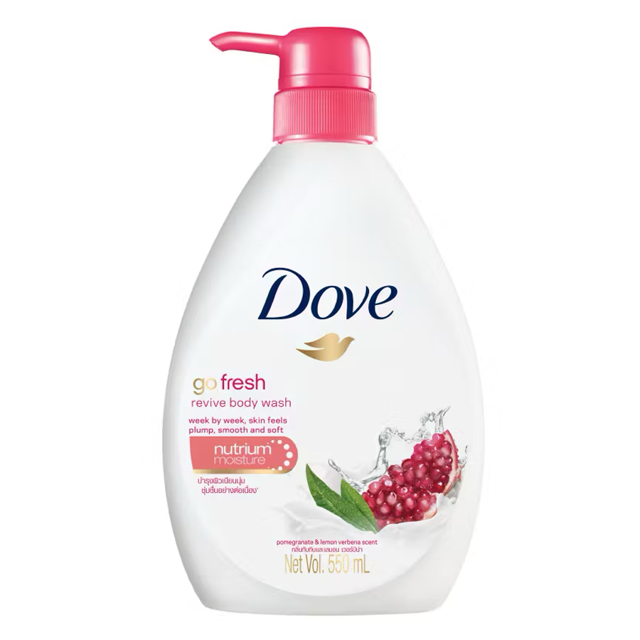DOVE BODY WASH 550 ML REVIVE WITH PUMP
