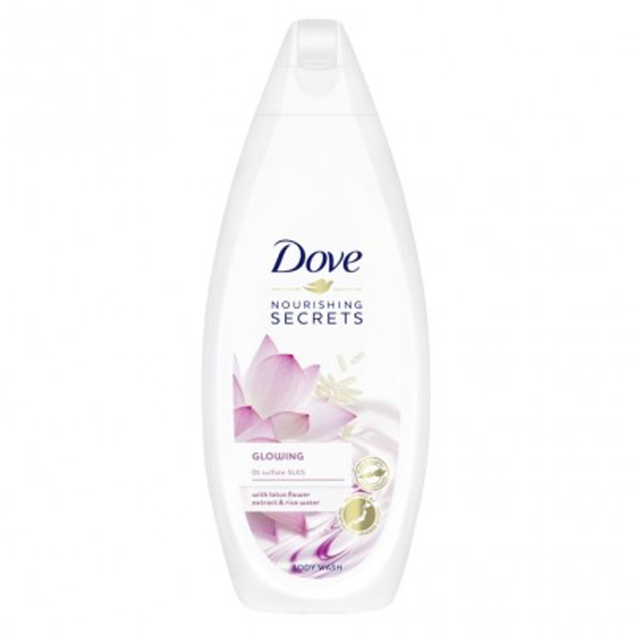 DOVE BODY WASH 7.6 OZ / 225 ML GLOWING