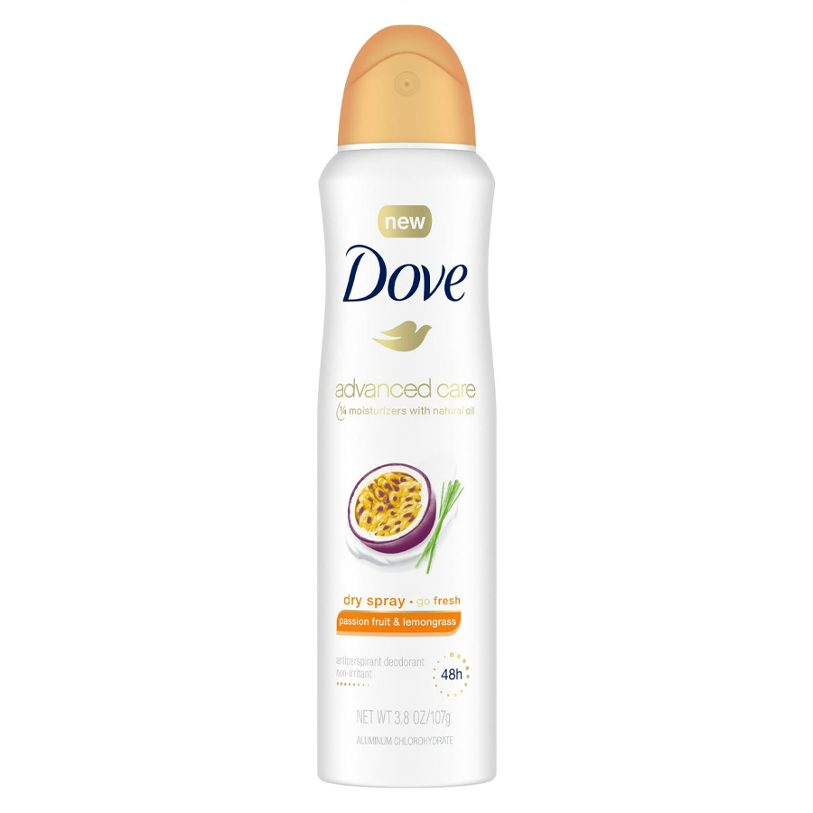 DOVE DEO SPRAY 200 ML GO FRESH PASSION FRUIT