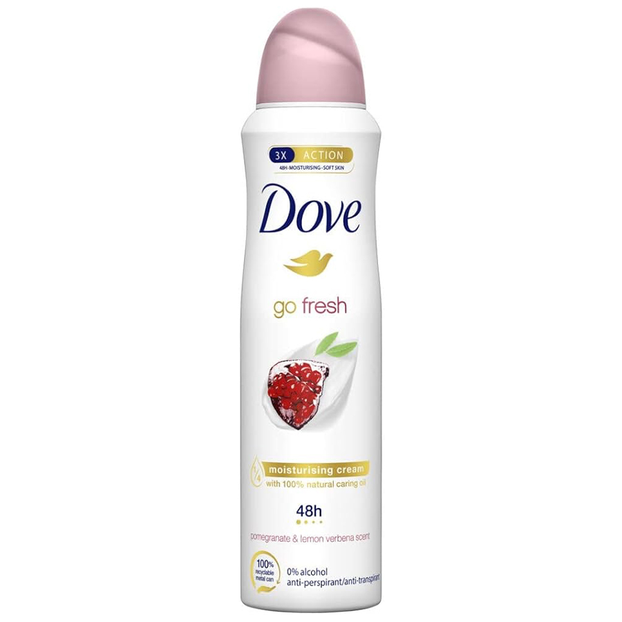 DOVE DEO SPRAY 200 ML GO FRESH POMEGRANATE