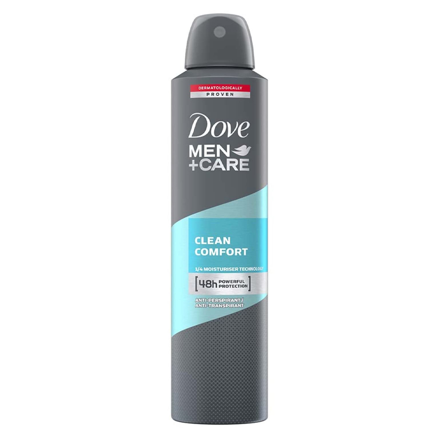 DOVE DEO SPRAY 200 ML MEN CLEAN COMFORT