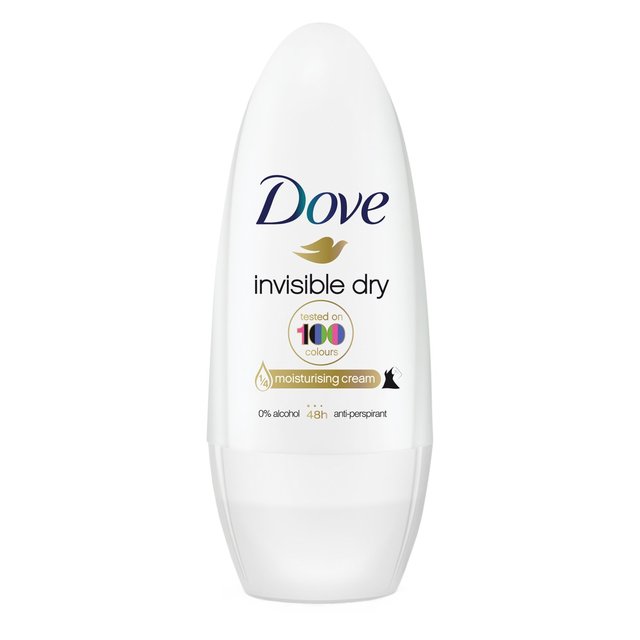 DOVE DEODORANT ROLL ON 50 ML INVISIBLE DRY
