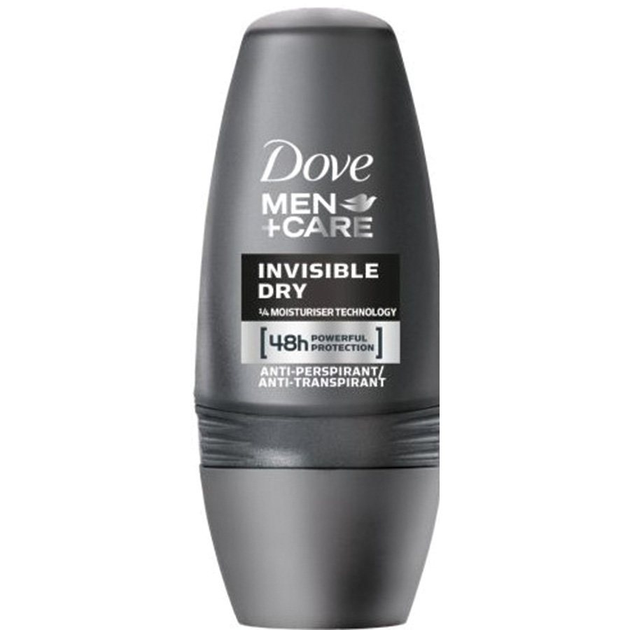 DOVE DEODORANT ROLL ON 50 ML INVISIBLE DRY FOR MEN