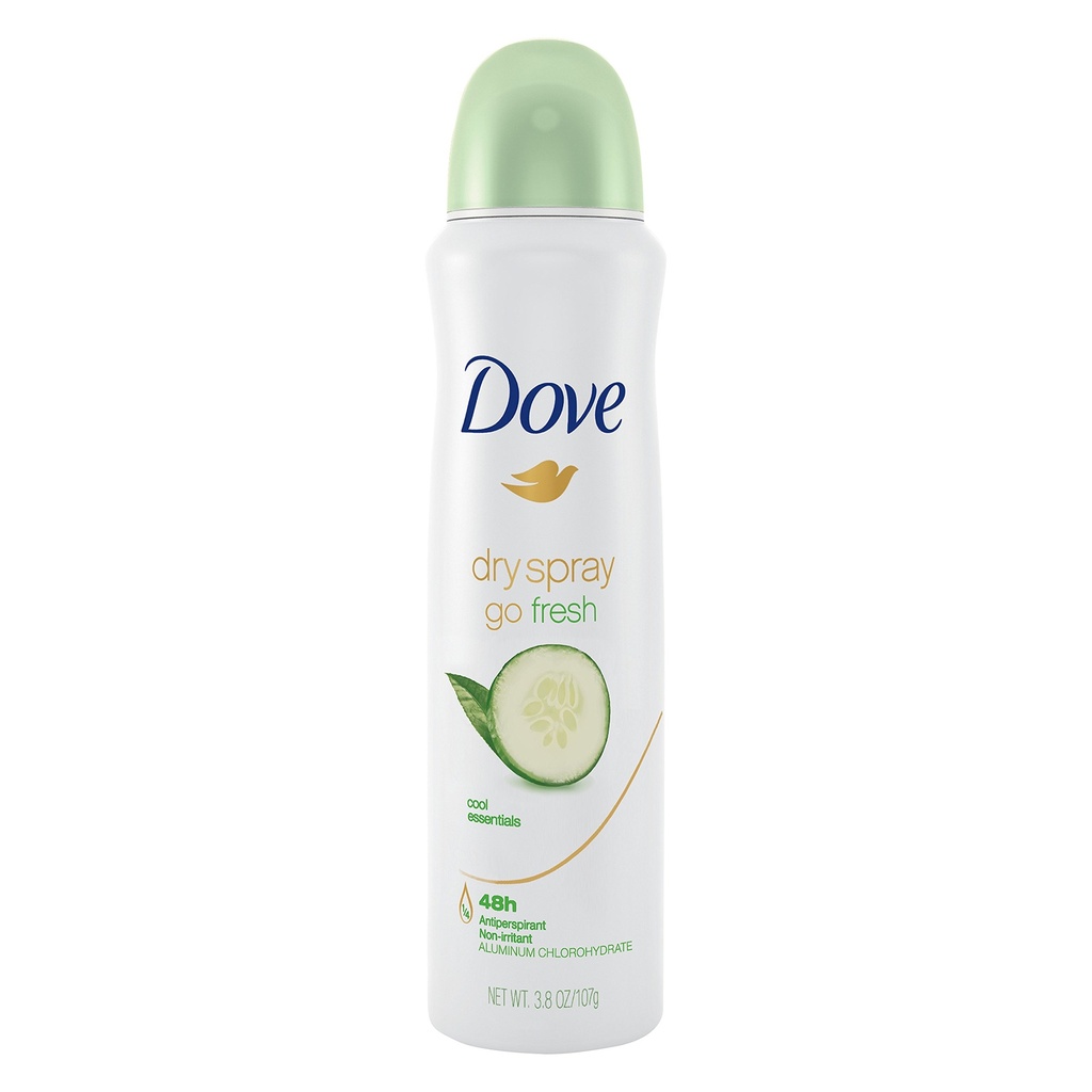 DOVE DEODORANT SPRAY 150 ML / 5.07 OZ CUCUMBER