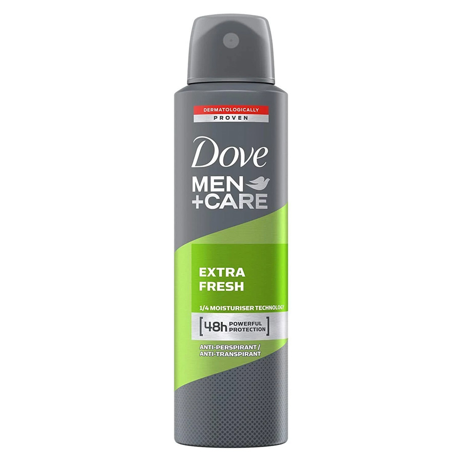 DOVE DEODORANT SPRAY 150 ML / 5.07 OZ MEN+CARE EXTRA FRESH