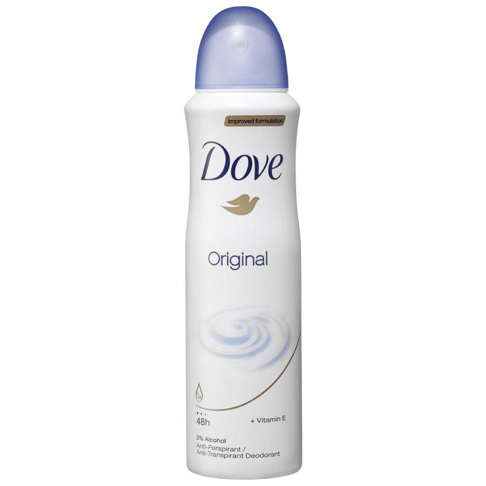 DOVE DEODORANT SPRAY 150 ML / 5.07 OZ ORIGINAL
