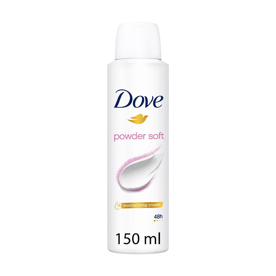 DOVE DEODORANT SPRAY 150 ML / 5.07 OZ POWDER SOFT