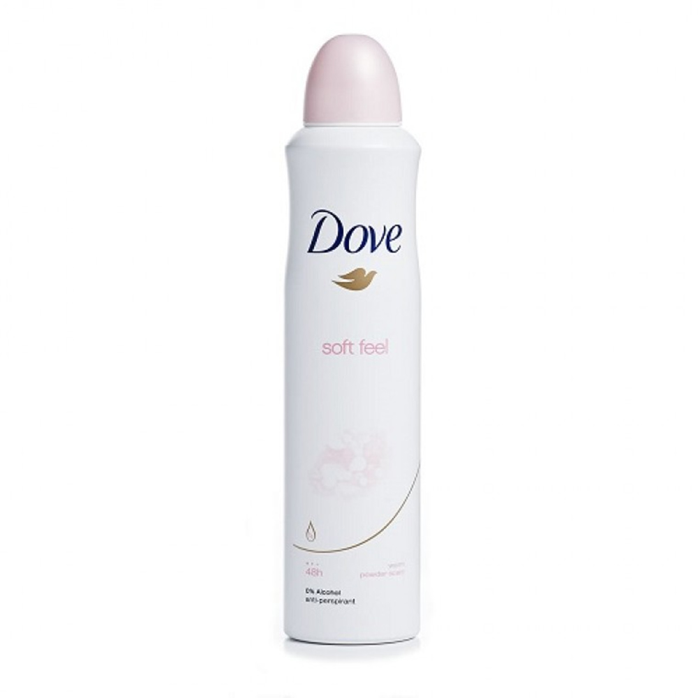 DOVE DEODORANT SPRAY 150 ML / 5.07 OZ SOFT FEEL
