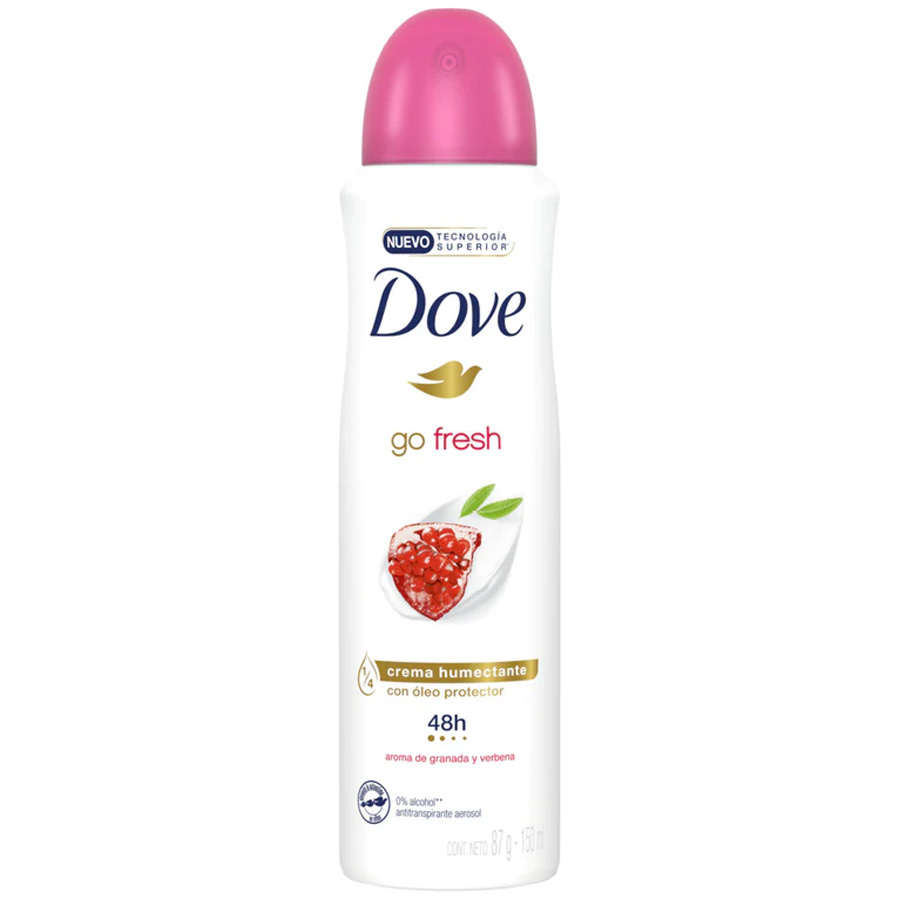 DOVE DEODORANT SPRAY 150 ML GO FRESH GRANADA POMEGRANATE