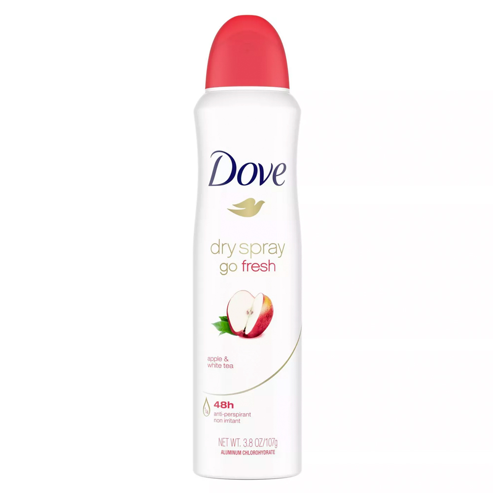 DOVE DEODORANT SPRAY 250 ML / 8.4 OZ APPLE WHITE TEA