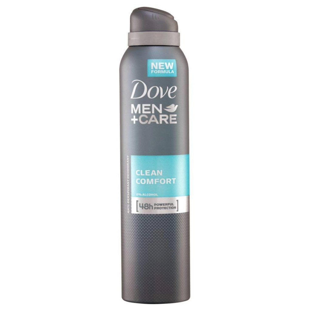 DOVE DEODORANT SPRAY 250 ML / 8.4 OZ MEN+CARE CLEAN COMFORT