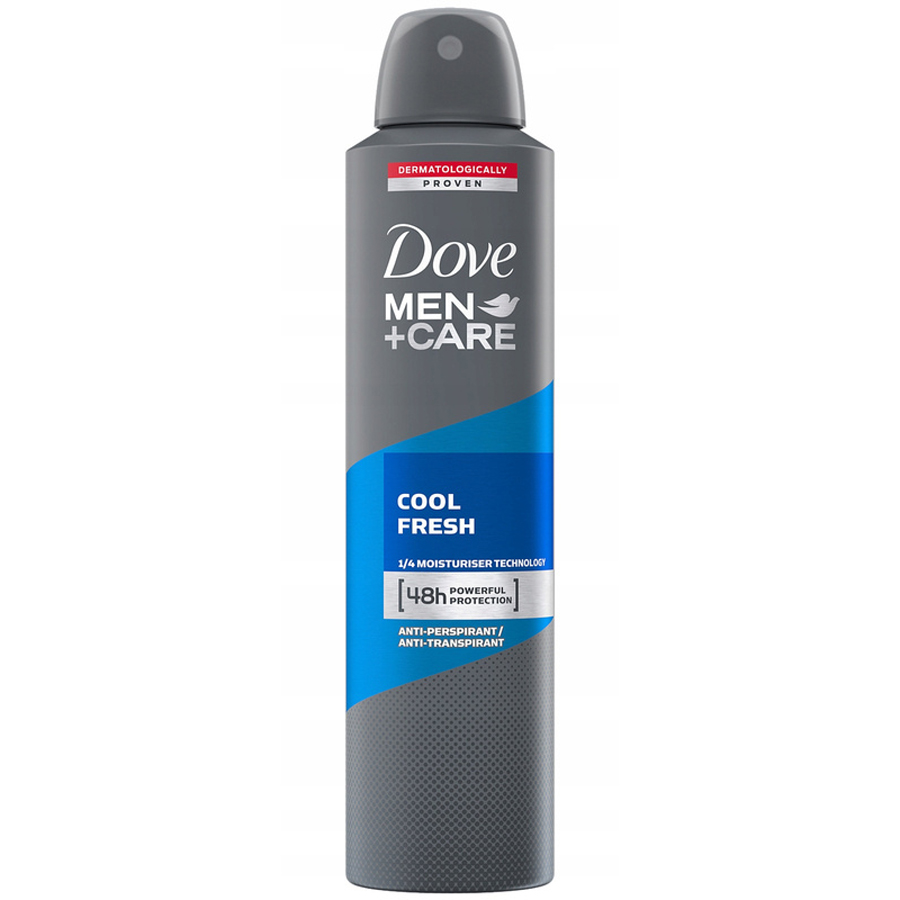 DOVE DEODORANT SPRAY 250 ML / 8.4 OZ MEN+CARE COOL FRESH
