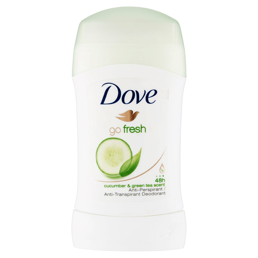 DOVE DEODORANT STICK 1.4 OZ / 40 G CUCUMBER & GREEN TEA