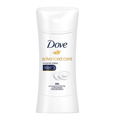DOVE DEODORANT STICK 2.6 OZ ADVANCE ORIGINAL CLEAN