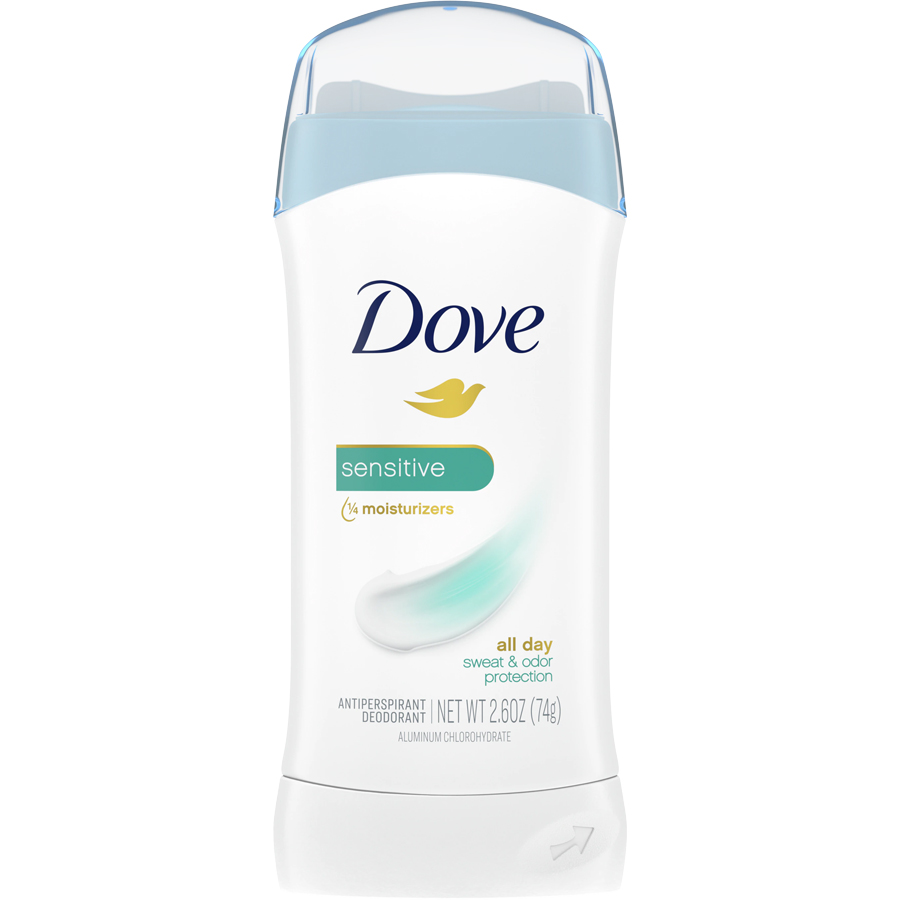 DOVE DEODORANT STICK 2.6 OZ IS SENSITV SKIN