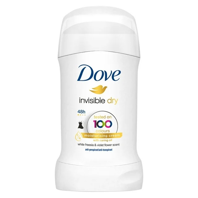 DOVE DEODORANT STICK 40 ML INVISIBLE DRY