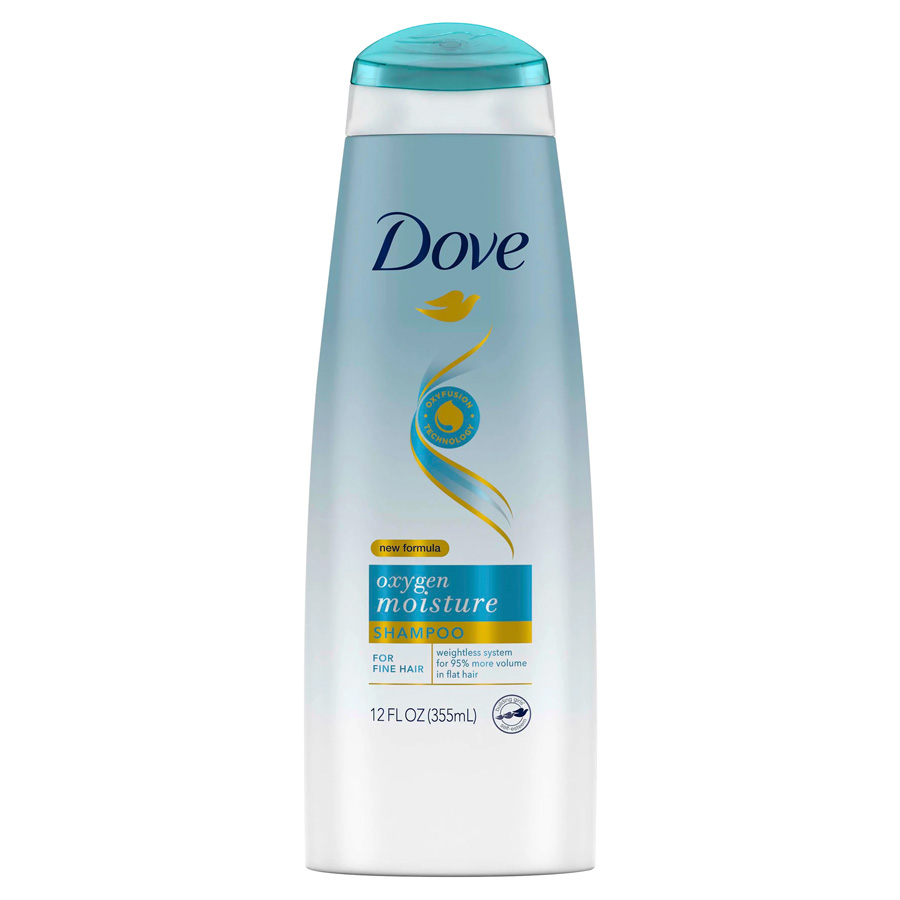 DOVE SHAMPOO 12 OZ / 355 ML OXYGEN MOISTURE