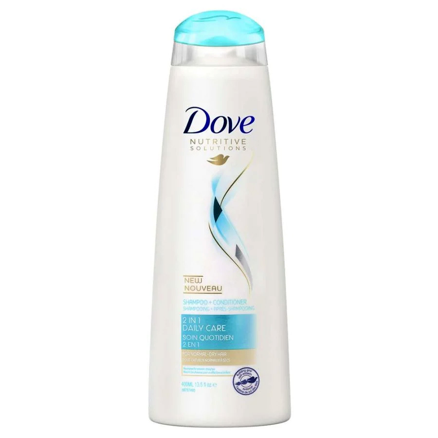DOVE SHAMPOO 400 ML / 13.5 OZ 2N1 DAILY CARE