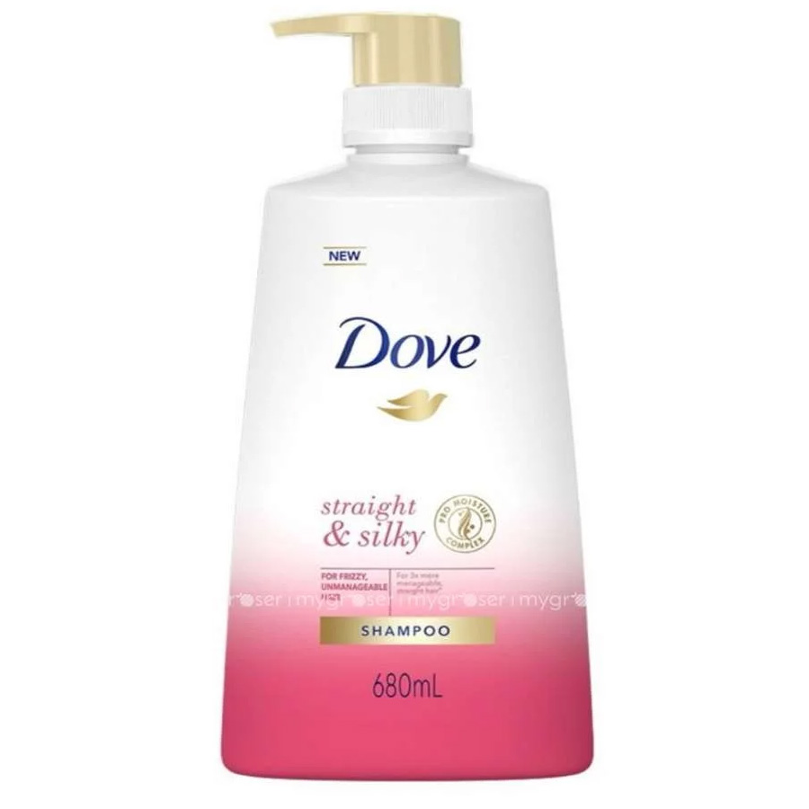 DOVE SHAMPOO 680 ML STRA SILKY