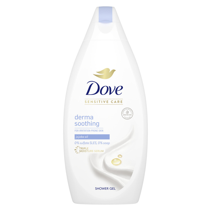 DOVE SHOWER GEL 400 ML DERMA SOOTHING