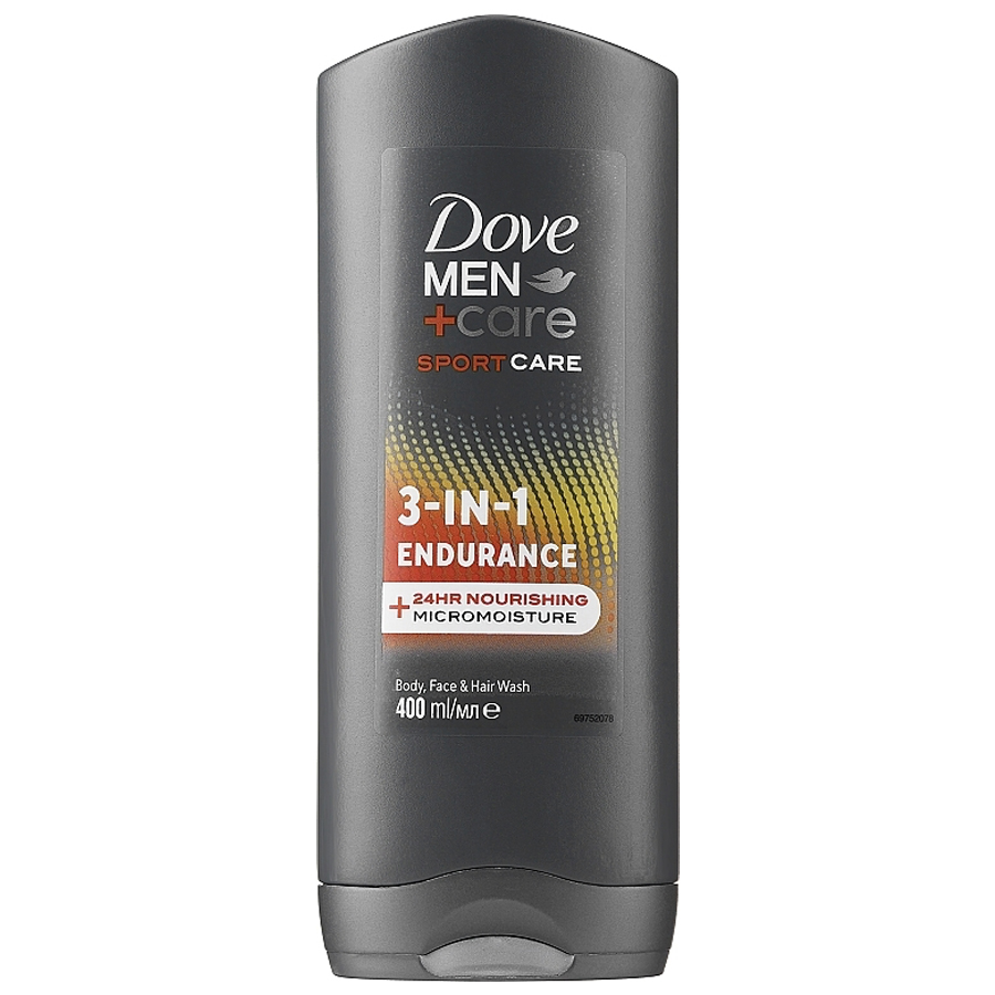 DOVE SHOWER GEL 400 ML MEN SPORTCARE ENDURANCE+COMFORT